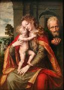 Jan Massijs The Holy Family oil painting